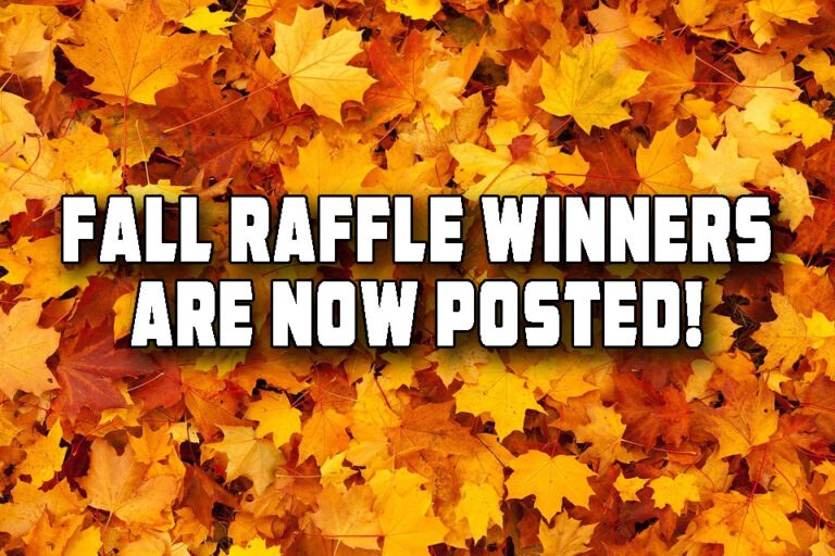 Read more about the article Here are the Results for Our Annual Fall Raffle 2024