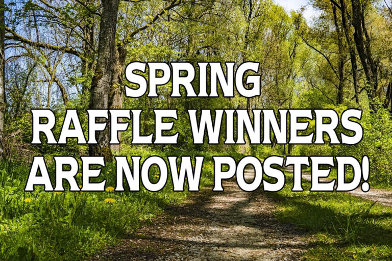 Read more about the article Here are the Results for Our Annual Spring Raffle 2024